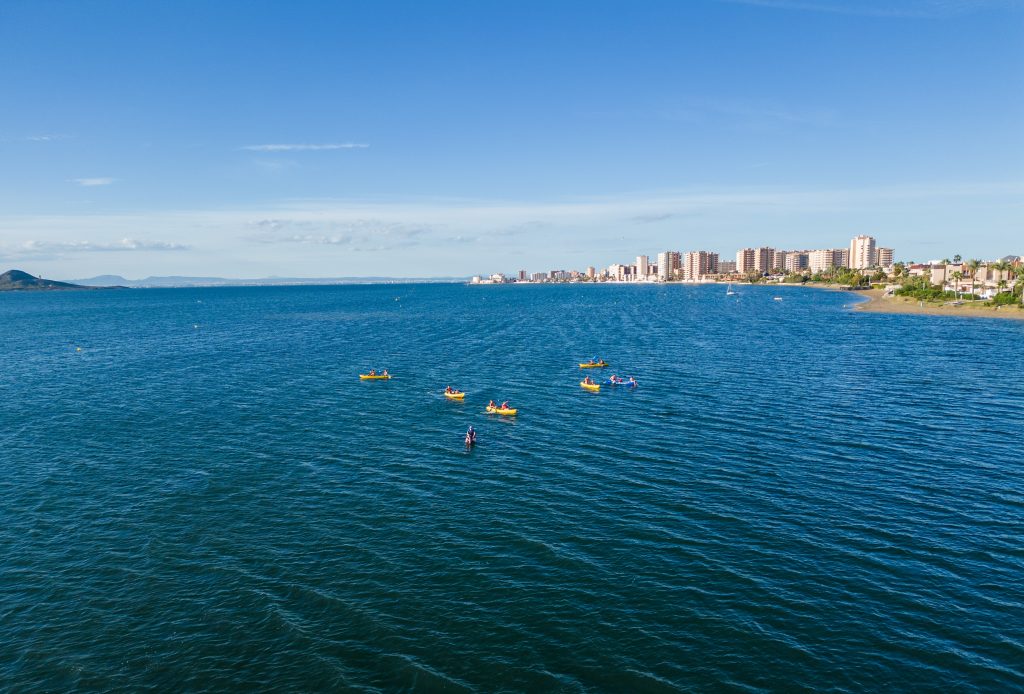tour kayak en Mar Menor